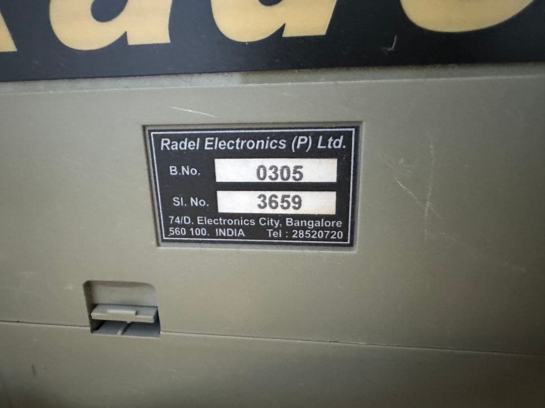 Radel digi 60s シタール　タブラ　ヨガ　筋トレ　トレーニング