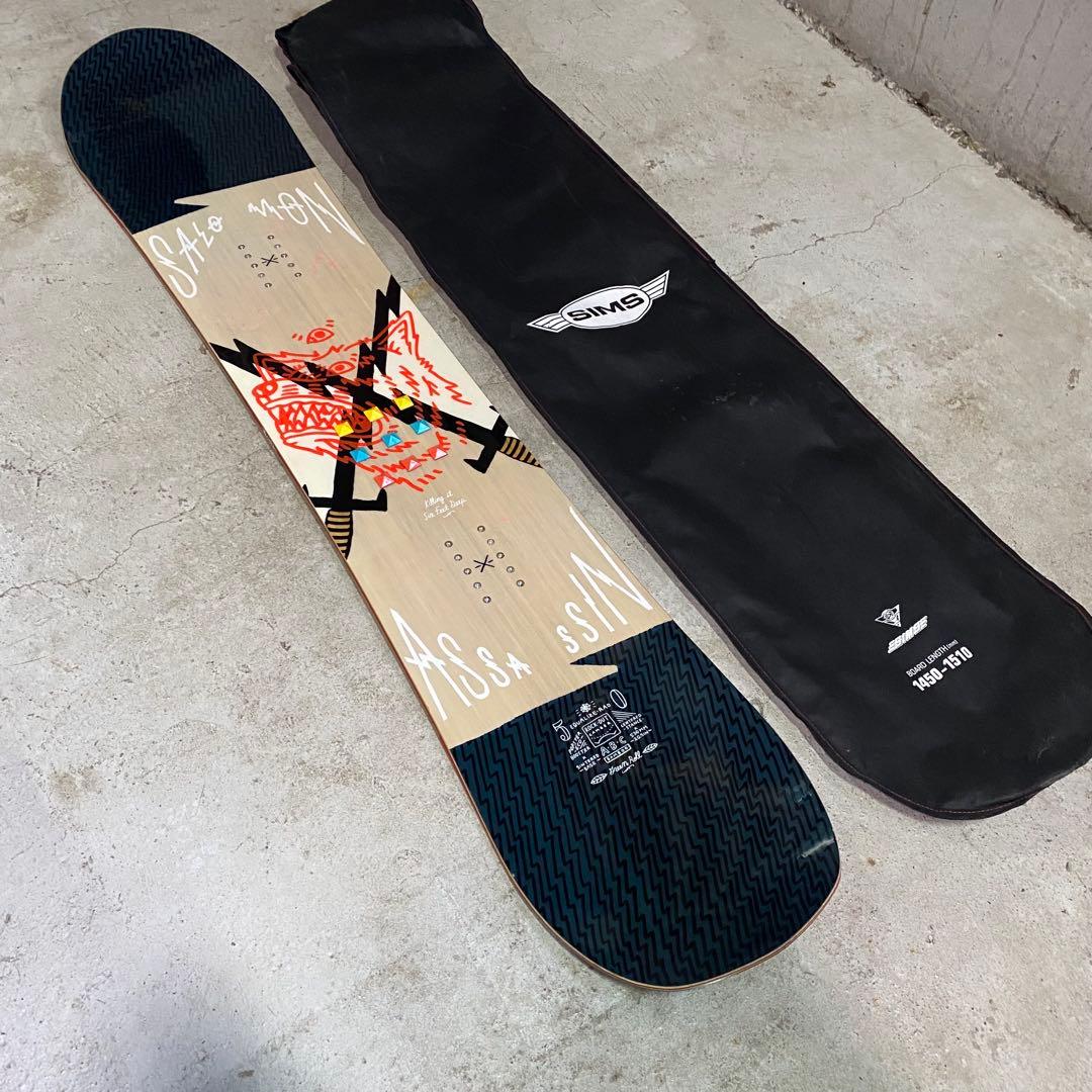 【美品】サロモン　Salomon Assassin 150cm スノーボード　板