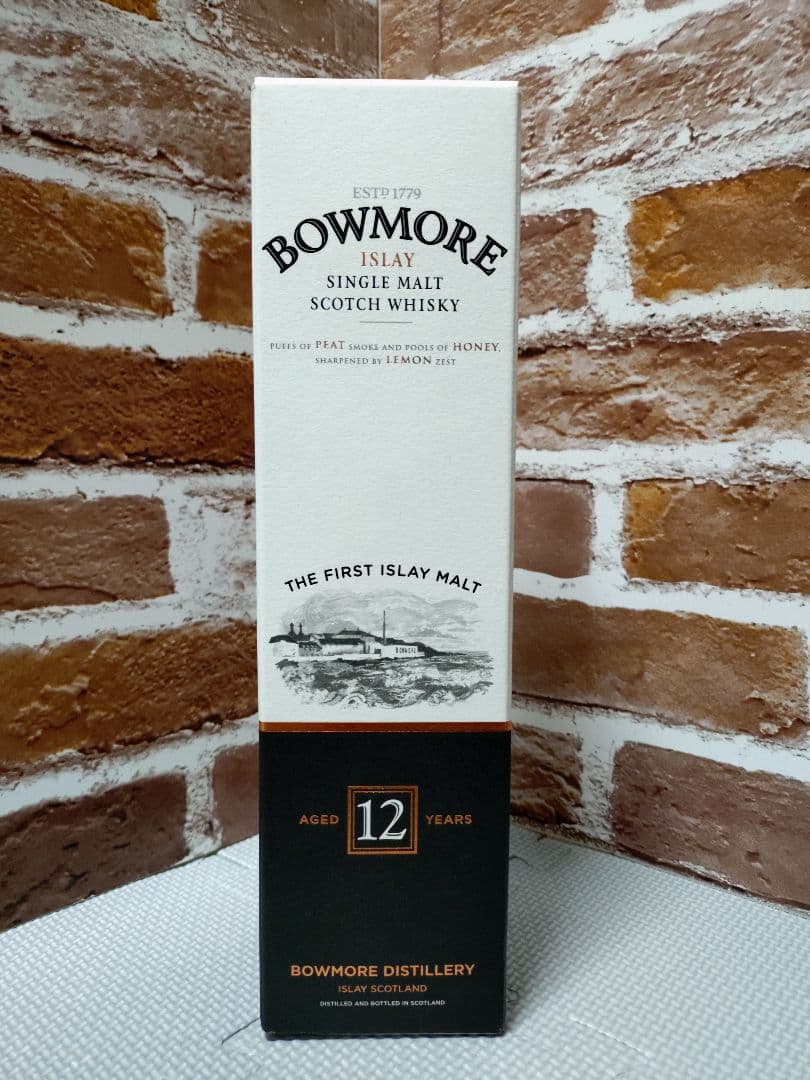 稀少 終売品 ボウモア12年旧ボトル（蒸溜所印刷）