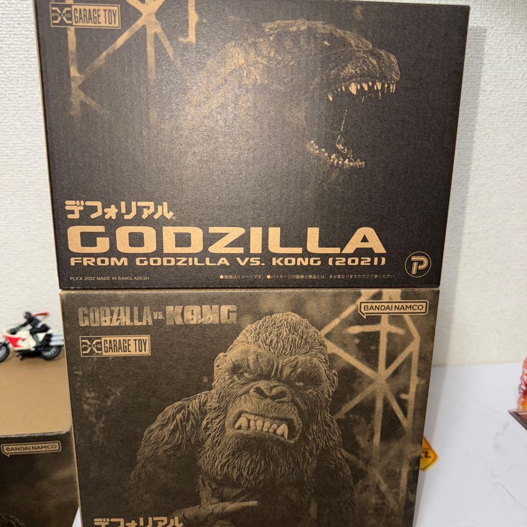 デフォリアルゴジラVSコング フィギュアセット