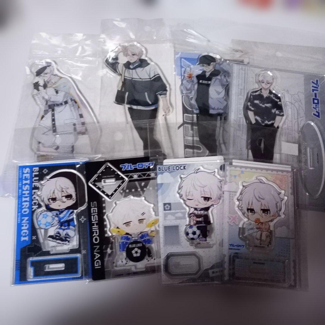 ブルーロック　凪誠士郎　 アクスタ、缶バッチ　まとめ売り