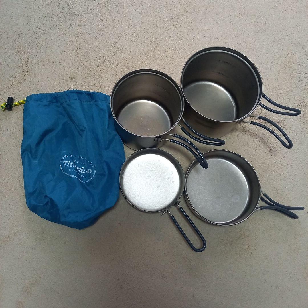 エバニューチタンクッカー深型2点＋EPI GAS他カトラリーセット