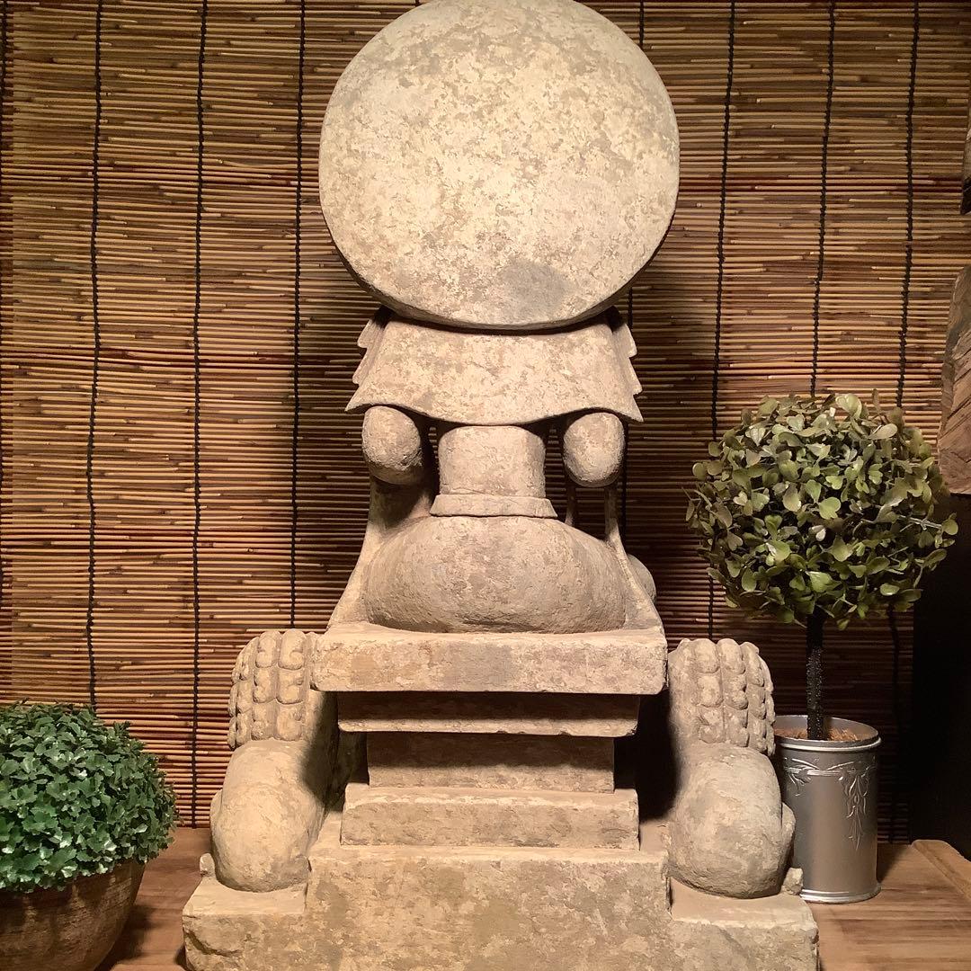 こたさん♪様売約keep…中国北魏・景明元年「石造・如来像」北斎・北魏様式