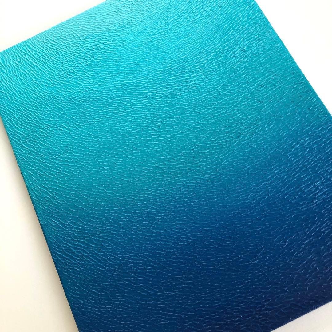 テクスチャーアート・海大きいサイズ＊キャンバスアクリル画海の絵画海アート原画青い