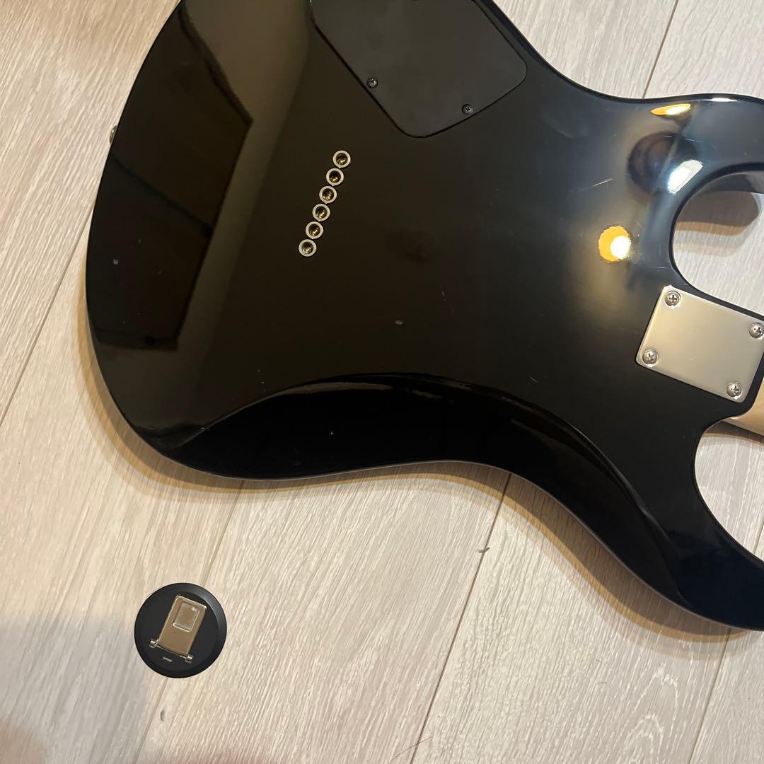 PACIFICA120Hブラックエレキギター　ケースチューナー付値下げ⭕️