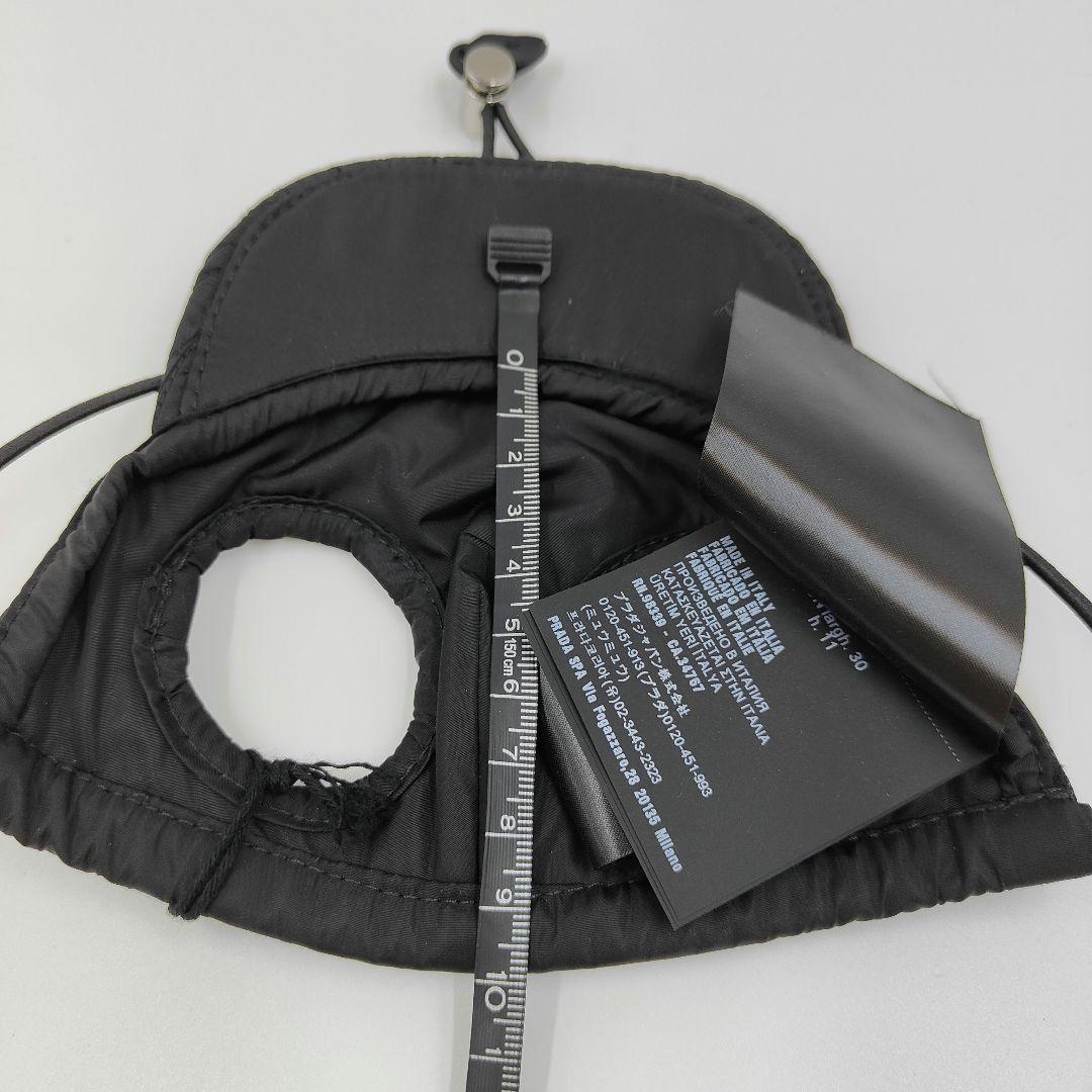 【激カワ】【miumiu】犬用 帽子ドッグキャップ ハット サンバイザー 黒