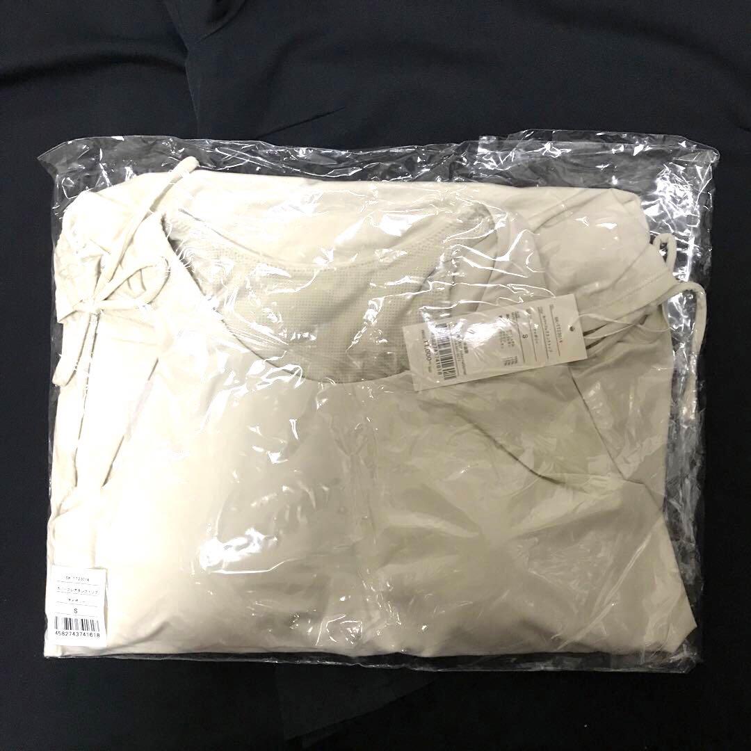 【新品未使用】SUKALAカバーフレアタンクトップSサイズ アイボリー