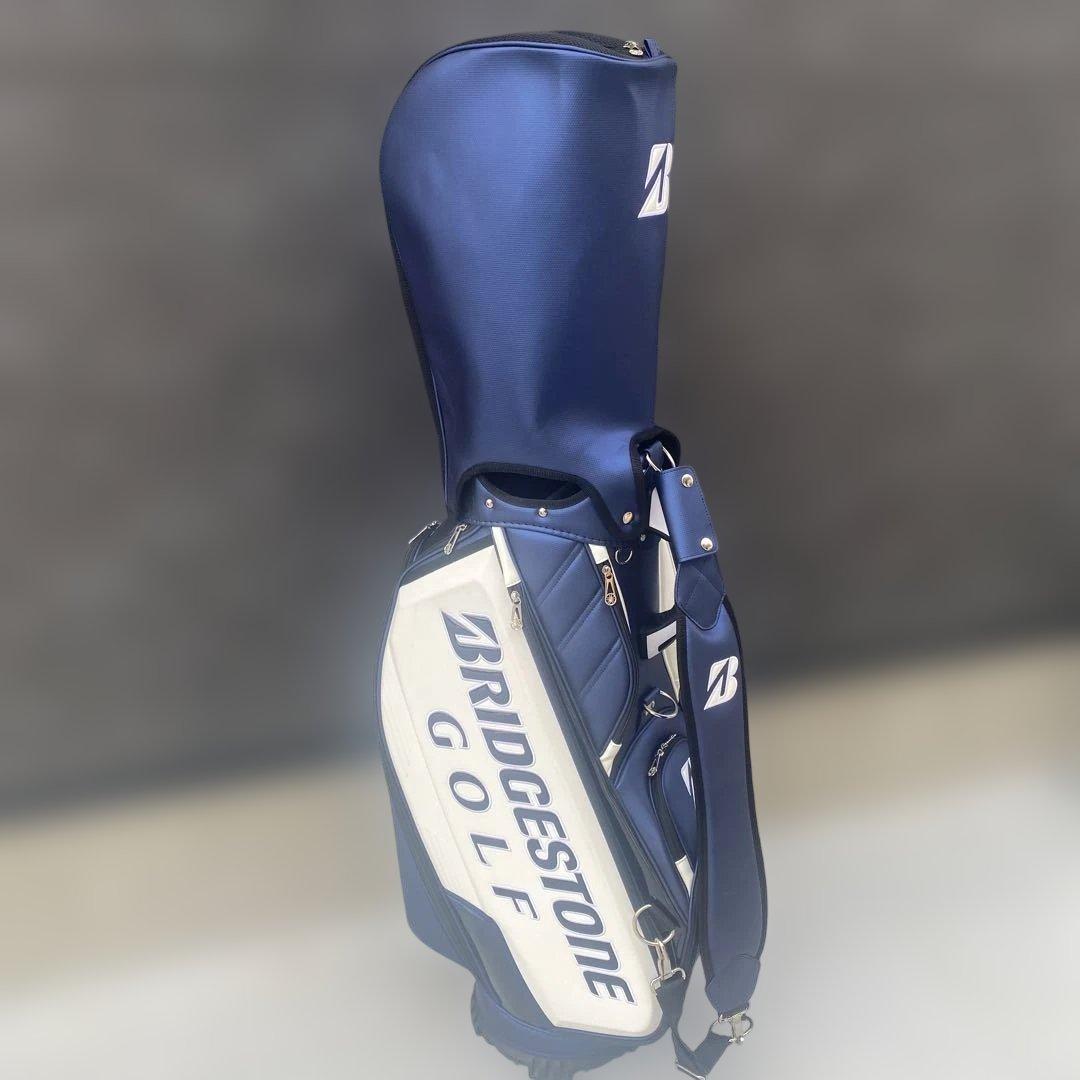 BRIDGESTONE GOLF キャディバッグ ブルー/ブラック