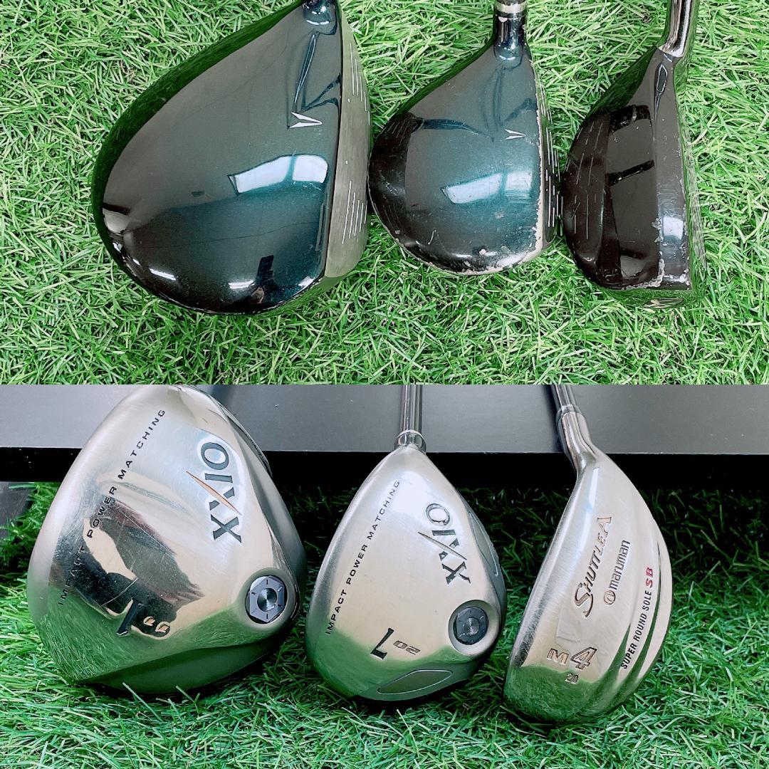 即コースデビュー　ゼクシオ 初心者 ゴルフクラブ フルセット 13本 N2534