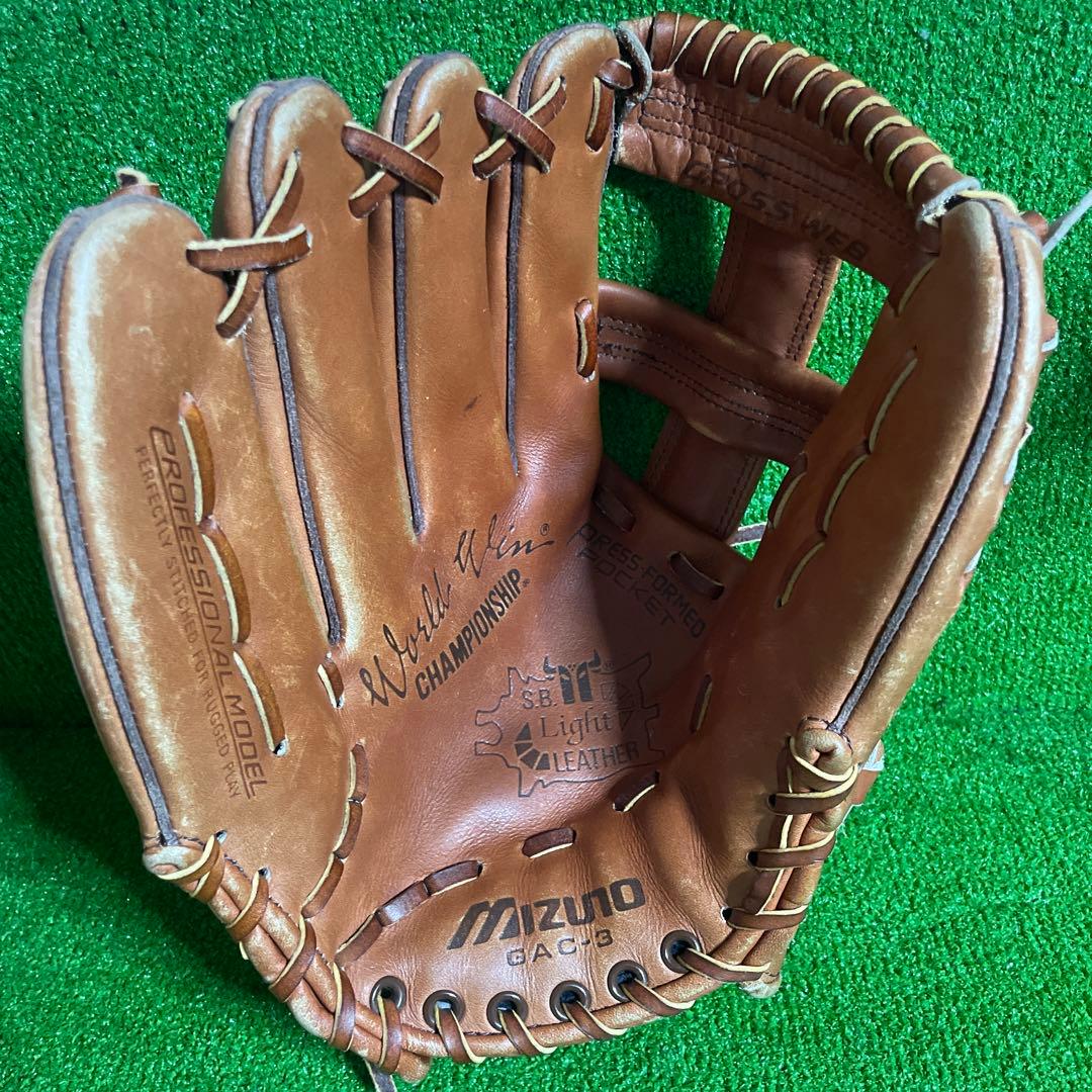 【ヴィンテージ】ミズノ ワールドウィン 硬式用 左投げ 大人用 GAC-3