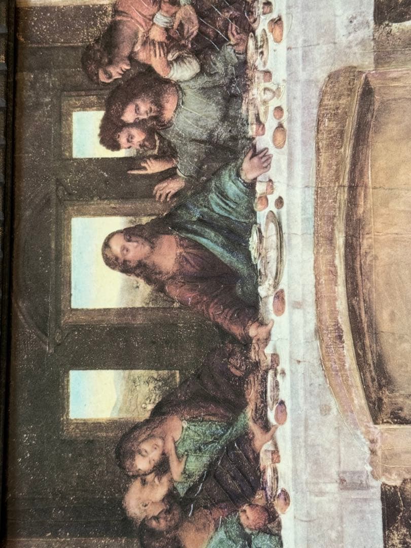 最後の晩餐　フレーム付き大型アート　キリスト