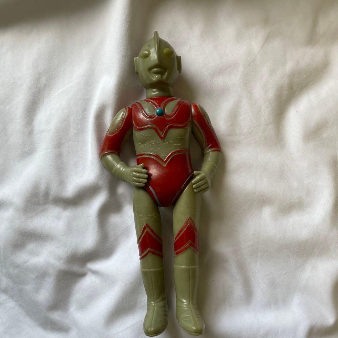 ウルトラマン、ソフトビニールフィギア　レトロ　ブルマァク