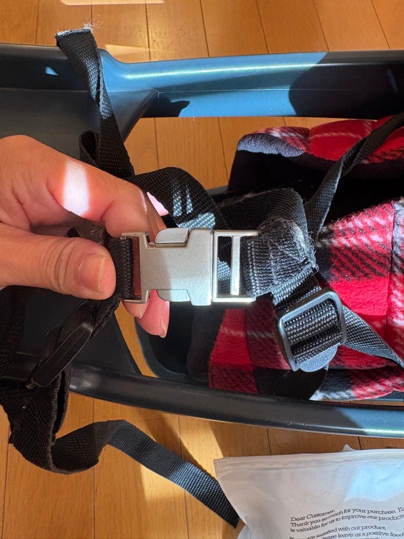 バディライダー 自転車用ペットシート 専用のクッション付き