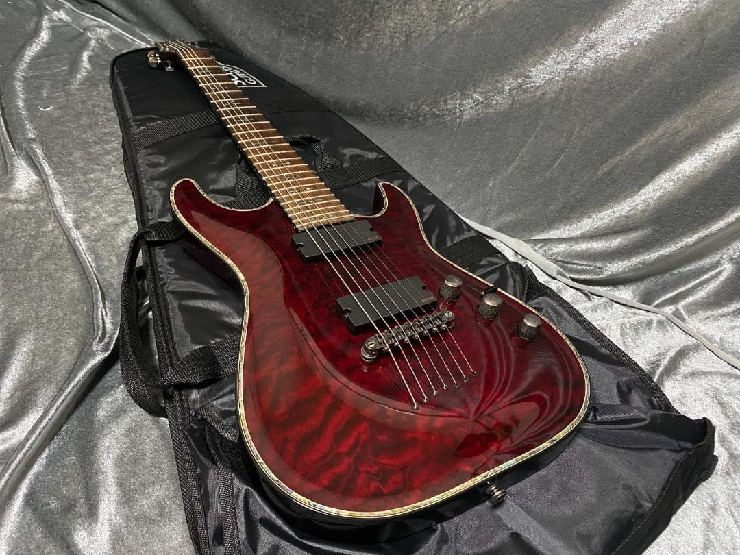 定価247,500円 Schecter AD-C-7-HR 7弦モデル EMG