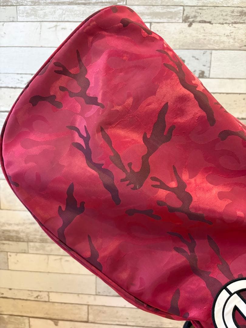 CPGOLF 迷彩柄 赤 キャディバッグ