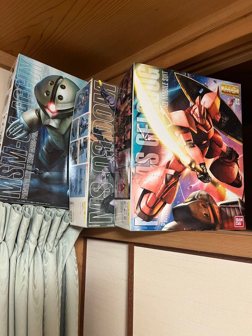 ロボット MS-14S GELGOOG/MSM-04 ACCQUY/MS-09 DOM