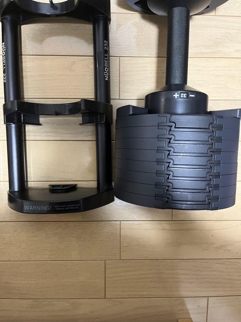 フレックスベル可変式ダンベル最大32kg ①/②