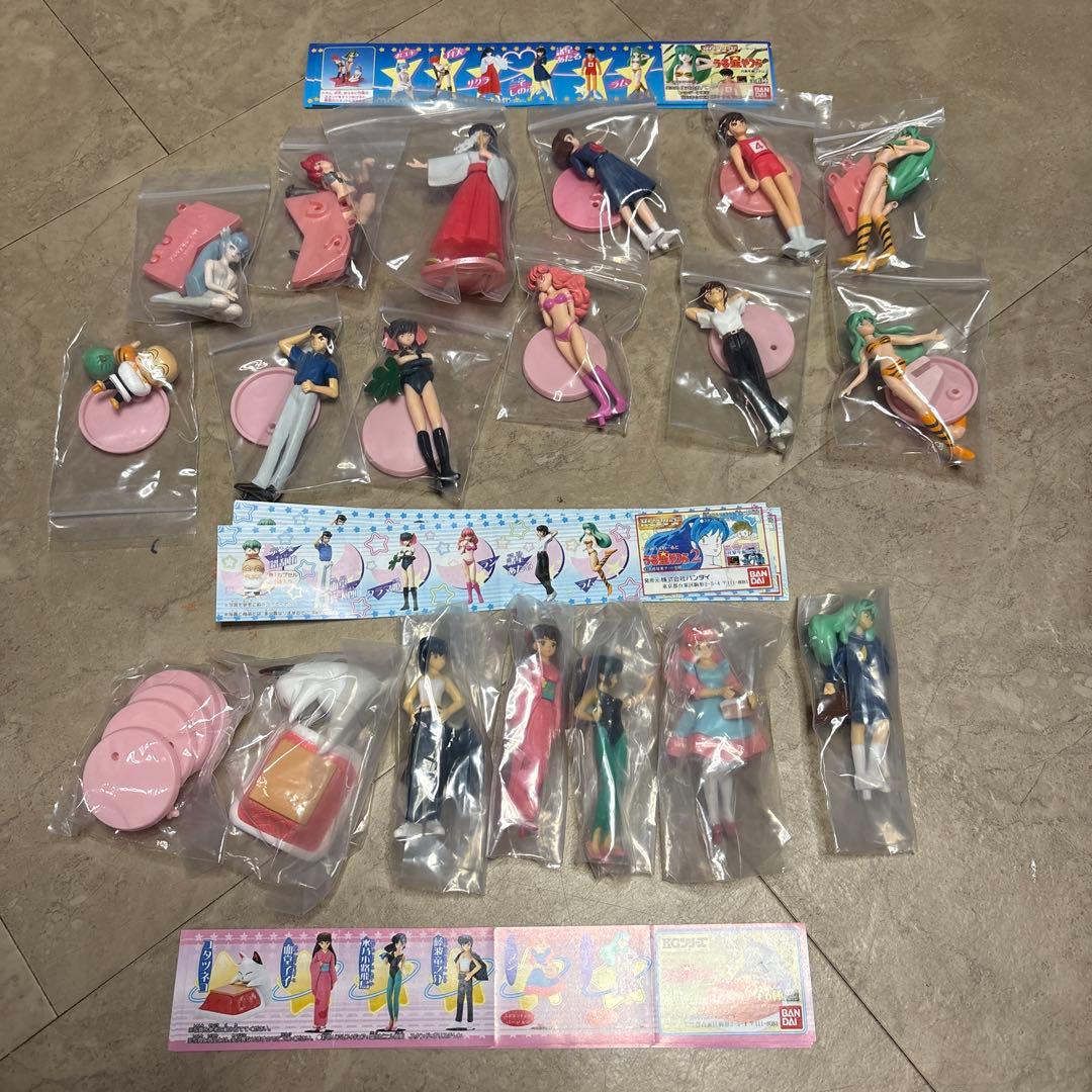 ガシャポンＨＧうる星やつら1.2.3コンプ　ミニブック付き