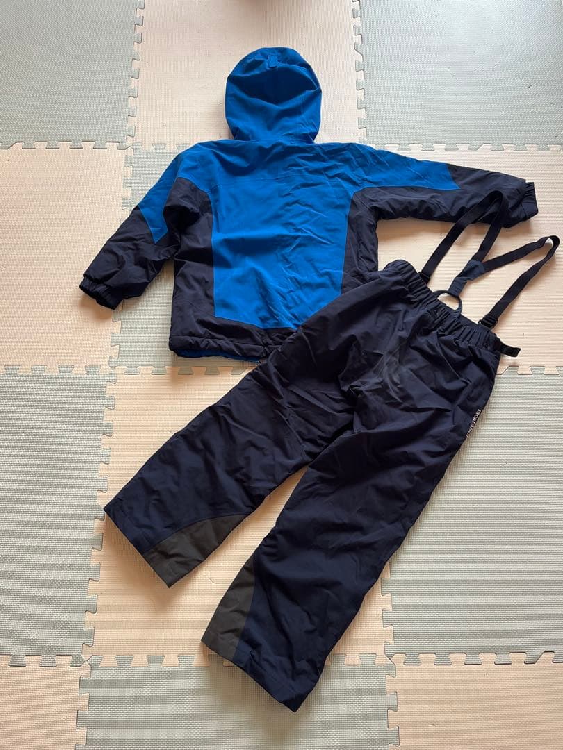 mont-bell キッズスノーウェア　上下セット130〜140