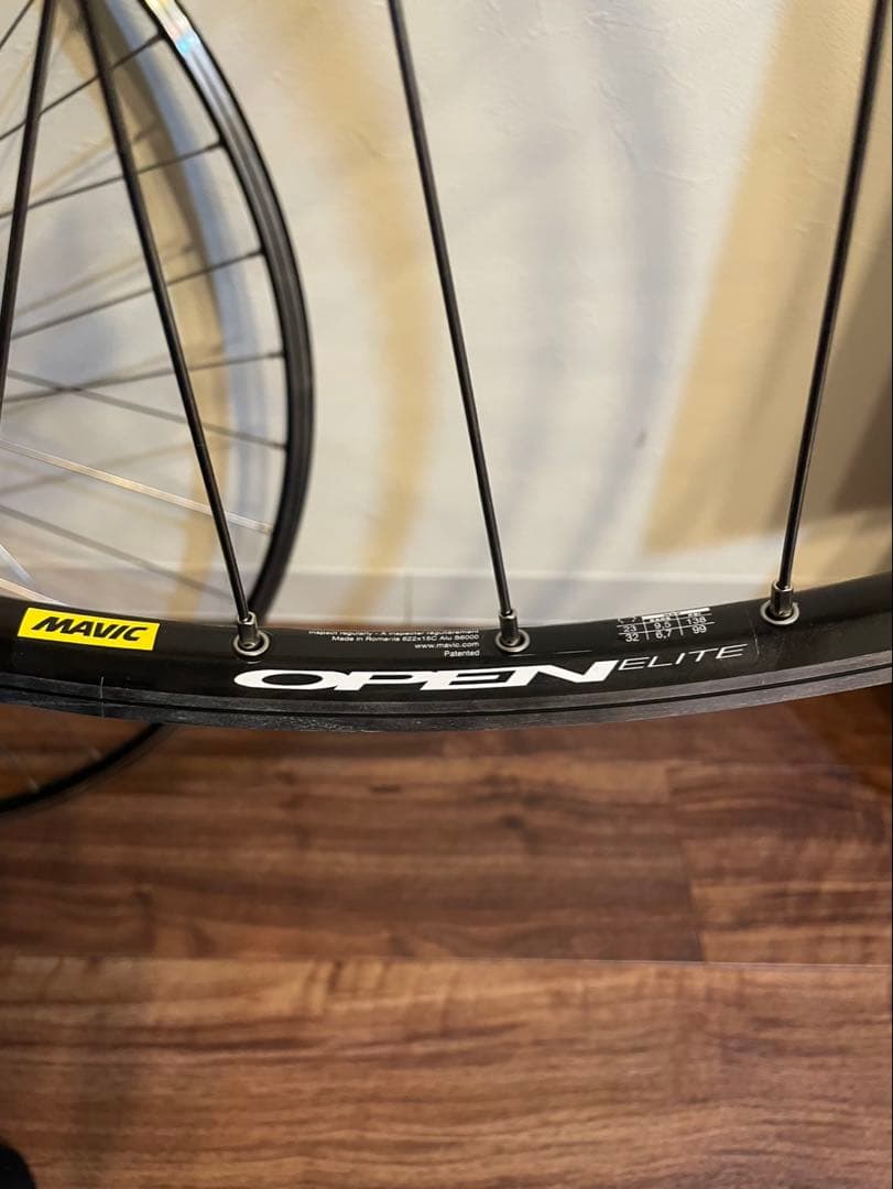 mavicリム×njsハブ　ホイール　前後セット