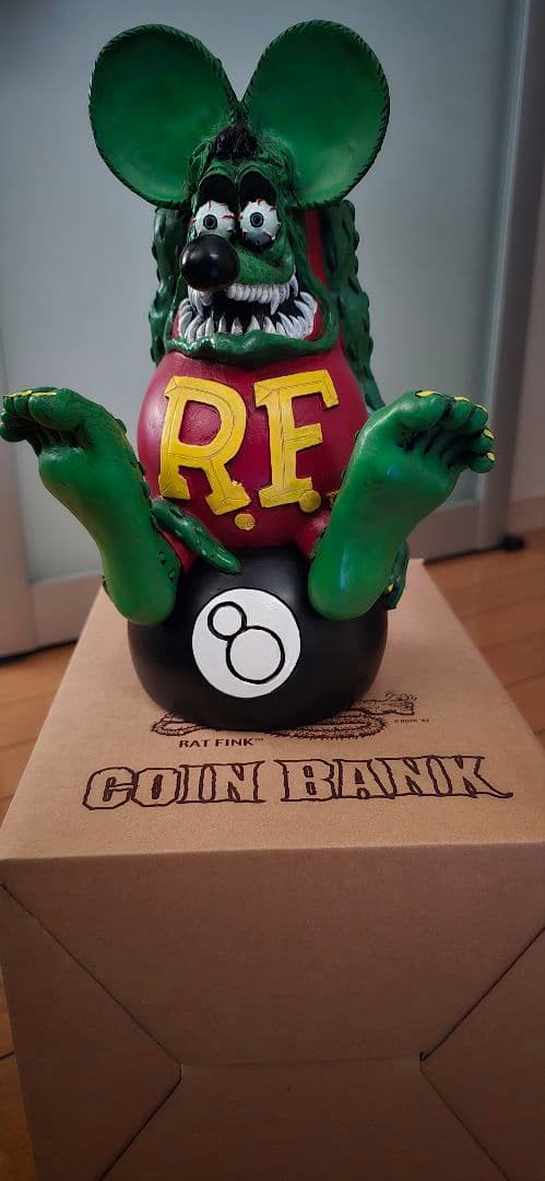 RatFink/8ボール/フィギュア/スタチュー/貯金箱