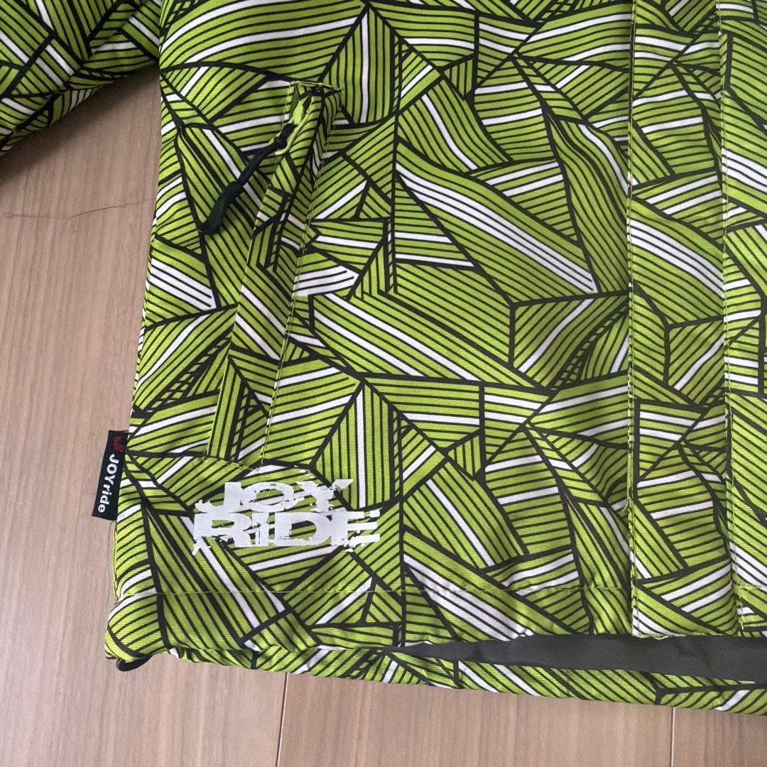 JOY RIDE スノーボードウェア 130cmグリーン 上下セット