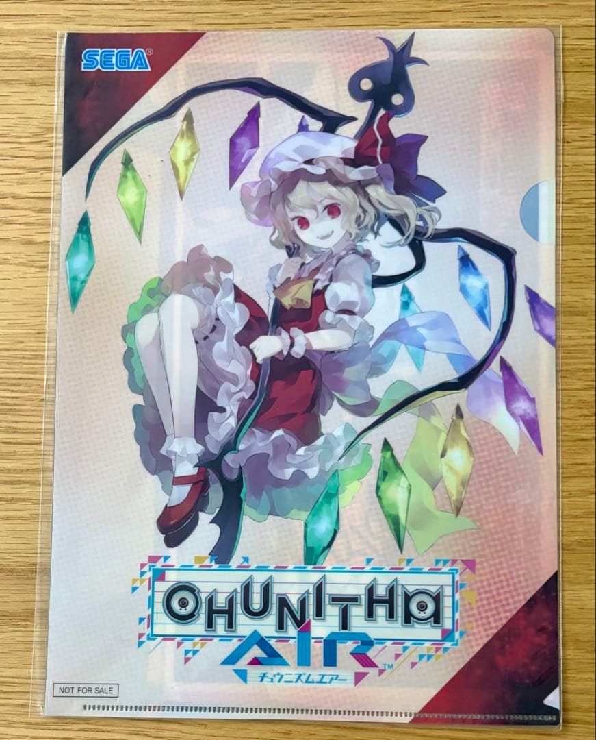 東方project チュウニズムエアー コラボ　クリアファイル