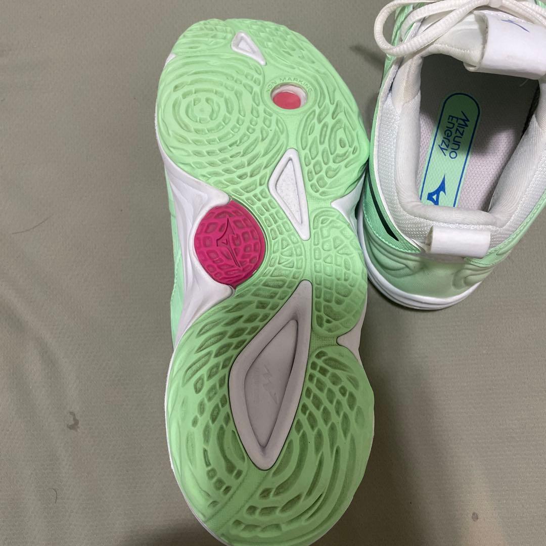 Mizuno バレーボールシューズ ミントグリーン27.5cm