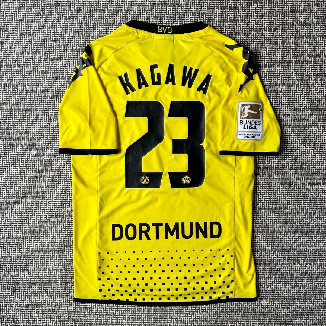 【２冠＆チャンピオンパッチ付き】香川真司 ＃２３ ドルトムント １１／１２（H）