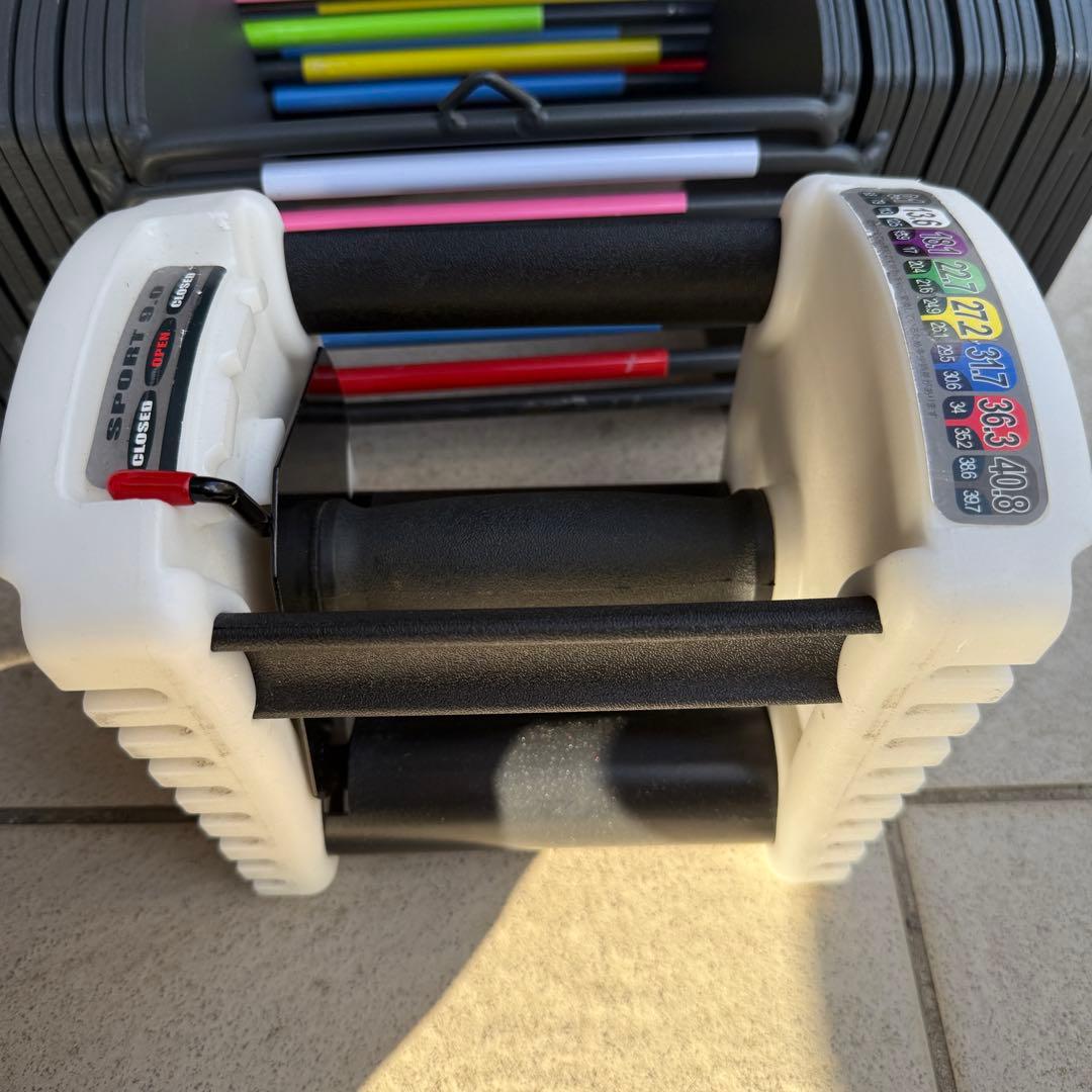 動作OK TOPFILM SPORT 9.0 可変式 ダンベル 40kg ②