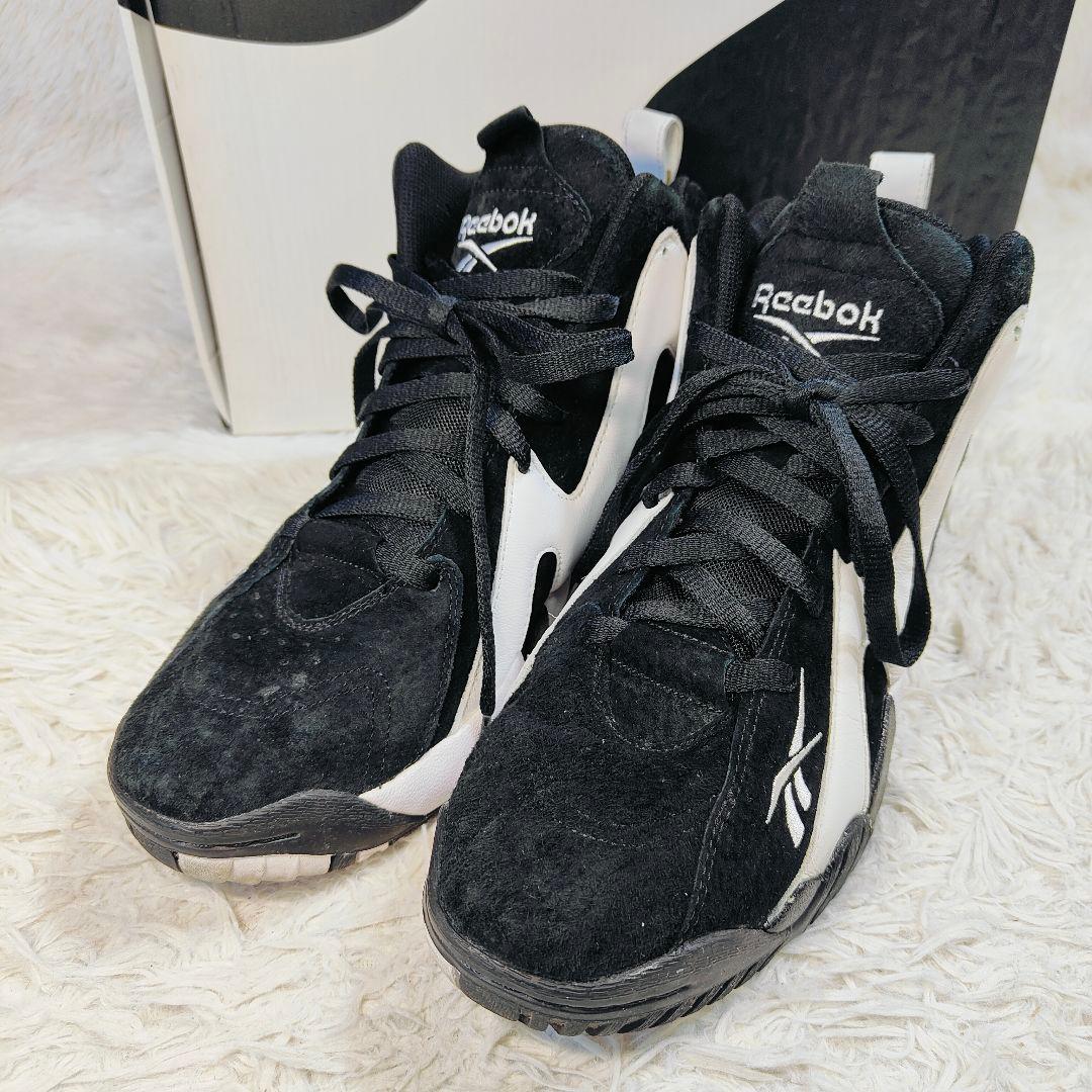 Reebok バスケットボールシューズ ブラック/ホワイト kamikaze2