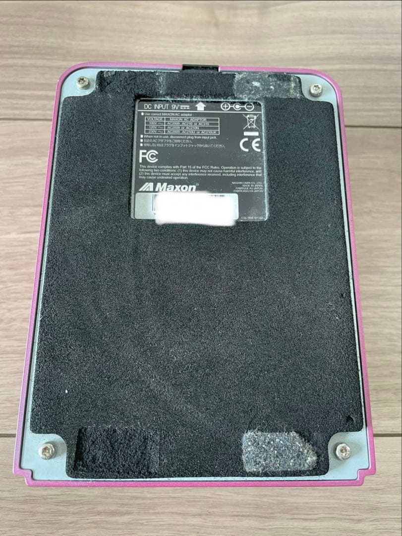 Maxon AD999 Analog Delay エフェクター