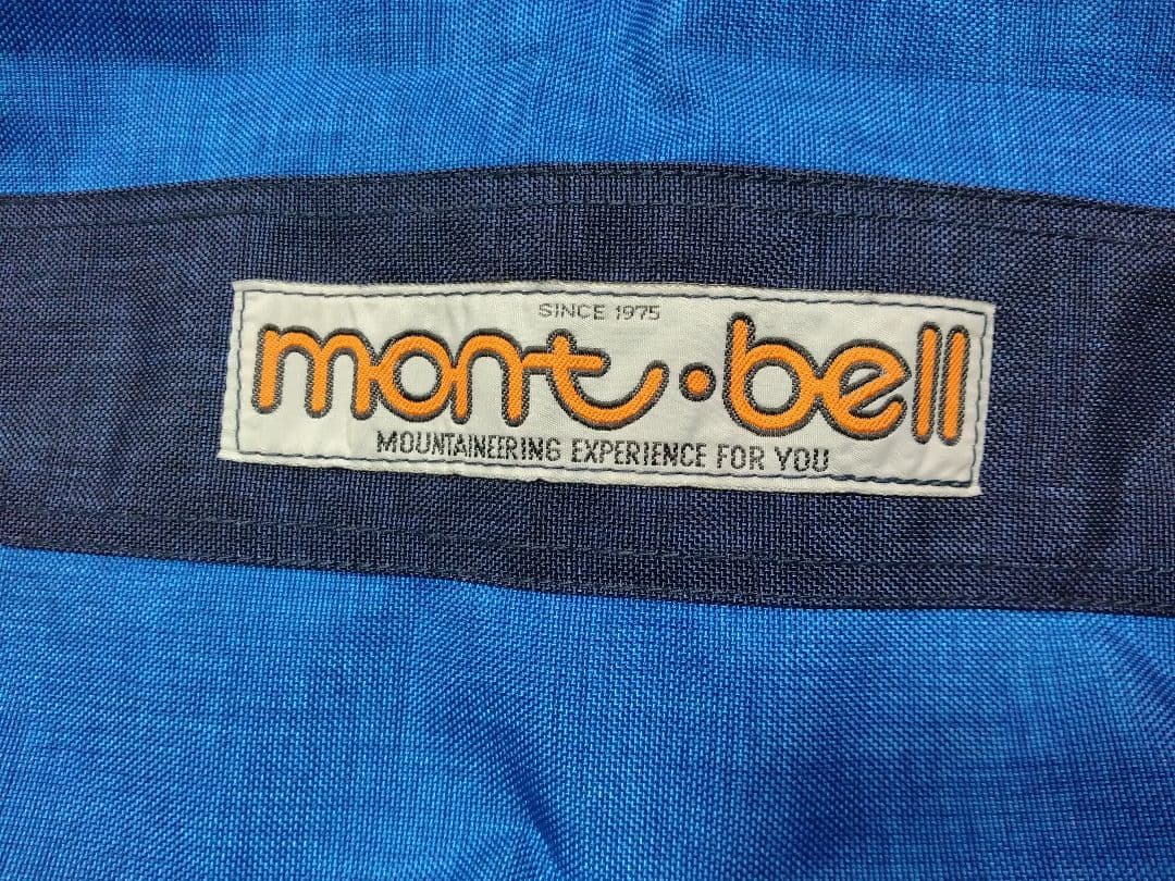 モンベル ボストンバッグ ドラムバッグ 青