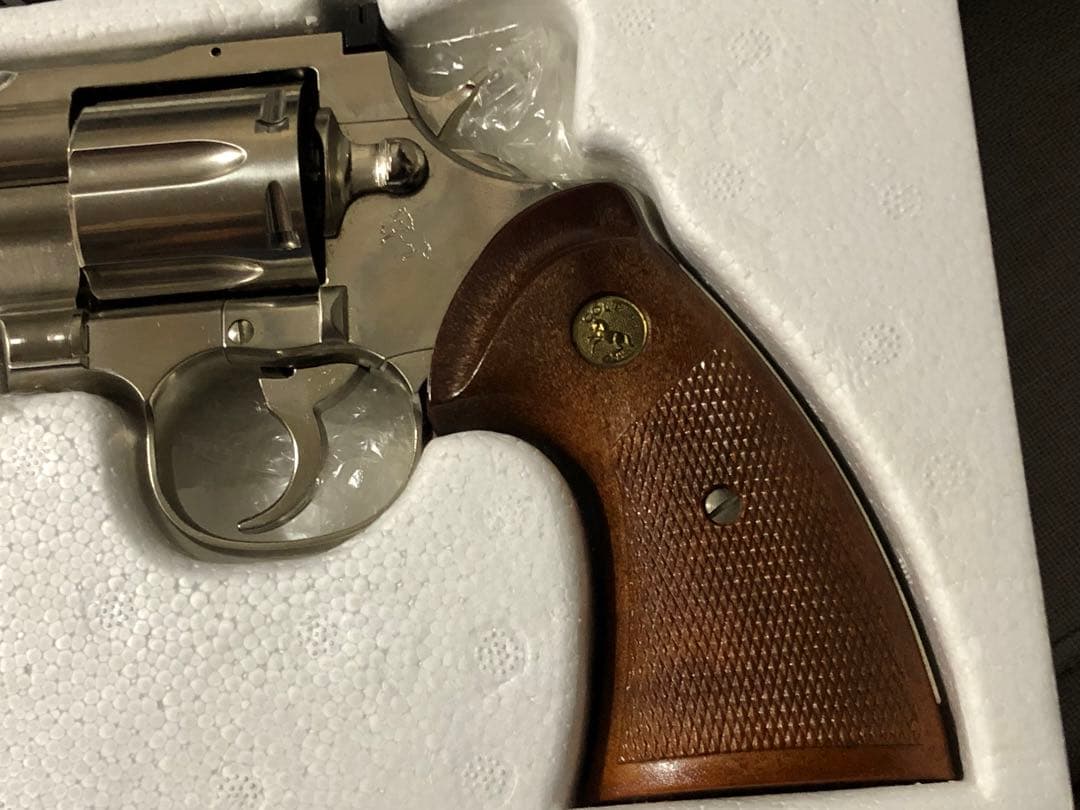 タナカ コルトパイソン ジュピターフィニッシュ モデルガン