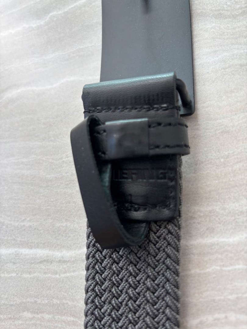 BRIEFING GOLF ◆ベルト　グレー　メンズ　サイズM