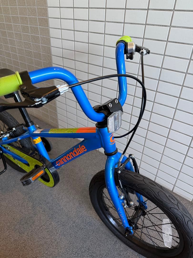 【都内受渡し希望】キャノンデール　子ども用自転車 16インチ 補助輪付き