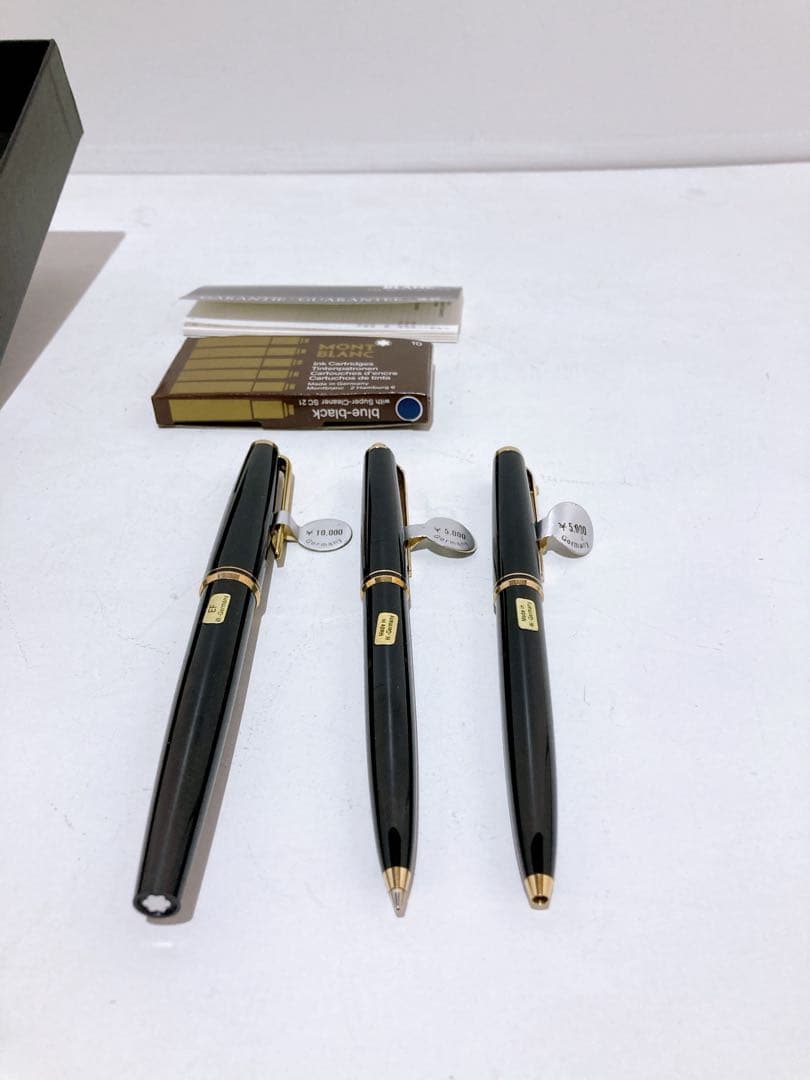 モンブラン Montblanc 万年筆 シャープペンシル ボールペン3本セット
