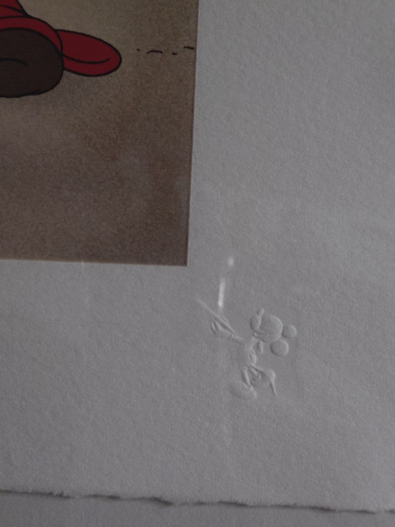 ディズニー　ファンタジア　セリグラフ　世界限定7,500枚　絵画　ミッキー