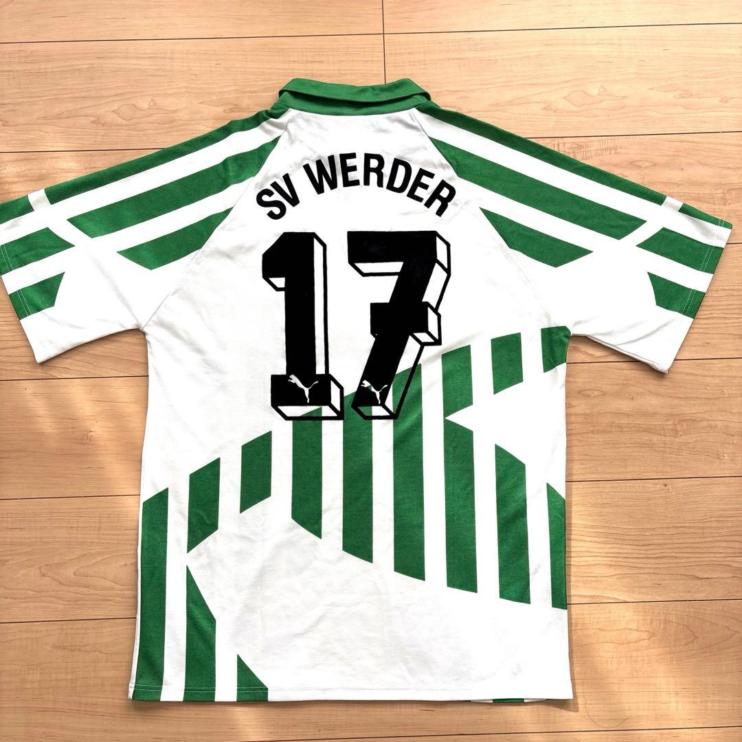 【希少/ドイツ製】90s ヴェルダー・ブレーメン PUMA ユニフォーム L17