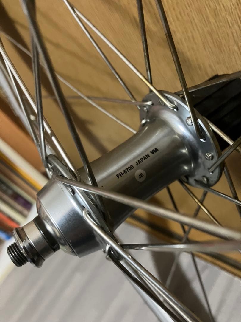 【売切最終価格】シマノ6700アルテグラハブ　 8〜10s手組ホイールセット