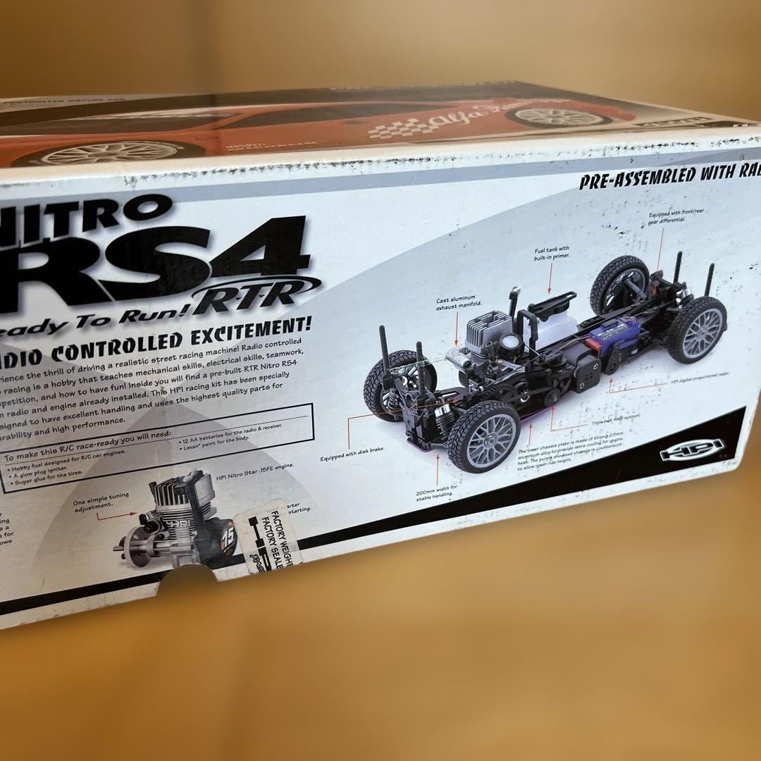 ◆◇◇◆NITRO RS4 Alfa Romeo 4WD ラジコン◆ニトロ未使用