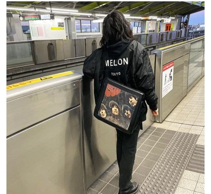 Sinz レコードバッグ 33rpm用 diskunion　黒ブラック　完売品