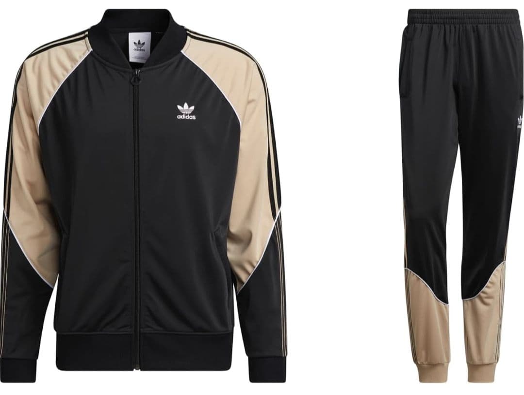 【adidas】バイカラー 希少 XL セットアップ 新品未使用タグ付き