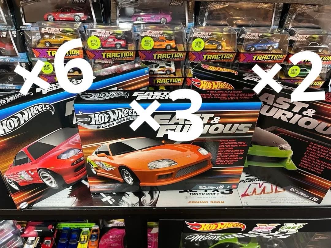 Hotwheels FAST&FURIOUS 10PACK ×3