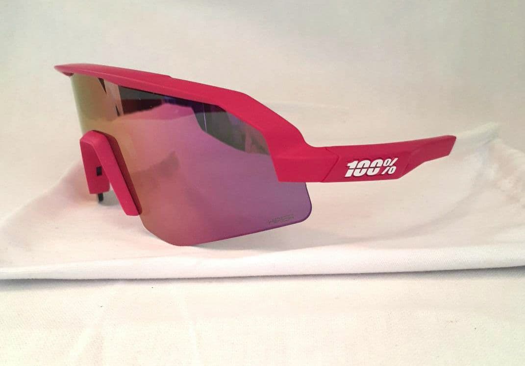 100% Slendale Youth ピンク ワンハンドレッド サングラス