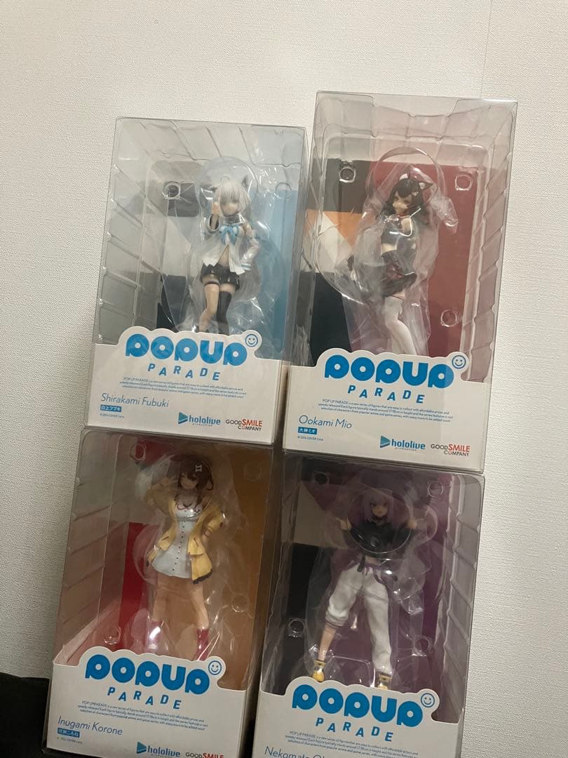 POP UP PARADE ホロライブゲーマーズフィギュアセット