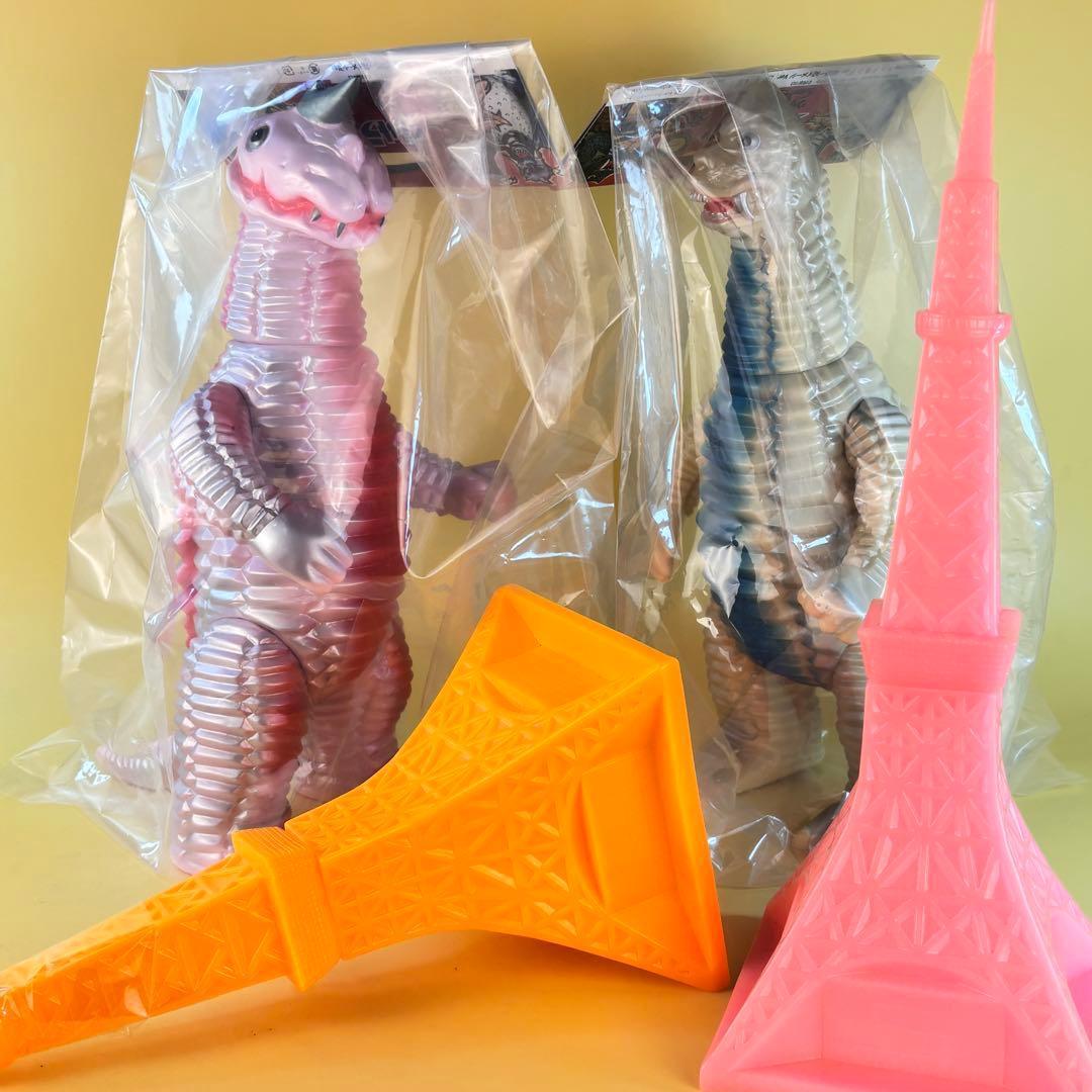 マルサン 450 アボラス １期　怪獣 ソフビ・ゴジラ（ブルマァク・やまなや）