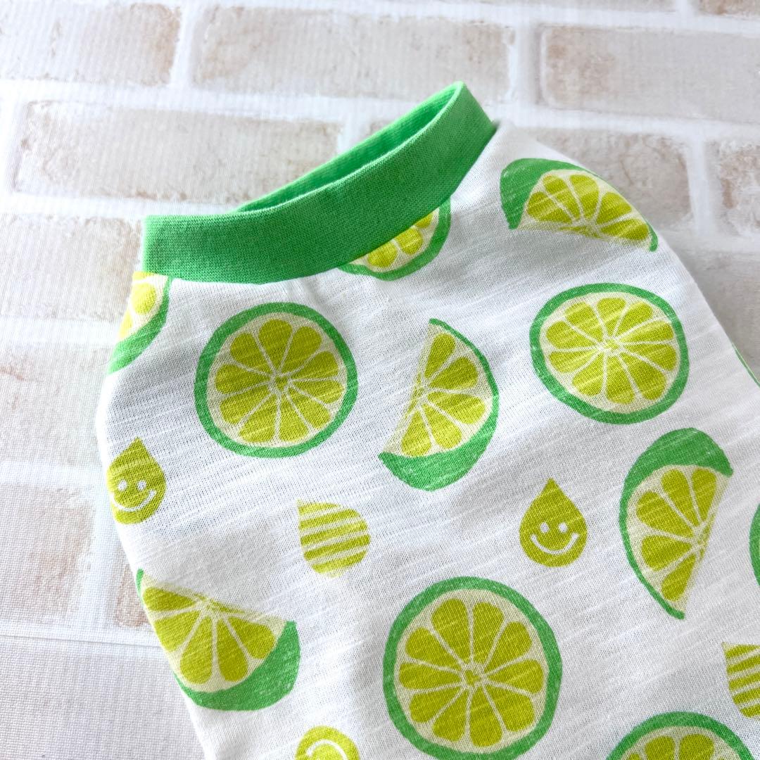 ハンドメイド犬服　ジューシータンクトップ