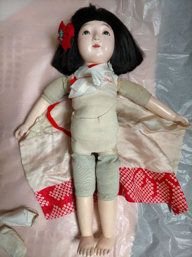 樫村瑞観　市松人形