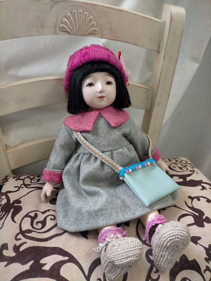 樫村瑞観　市松人形